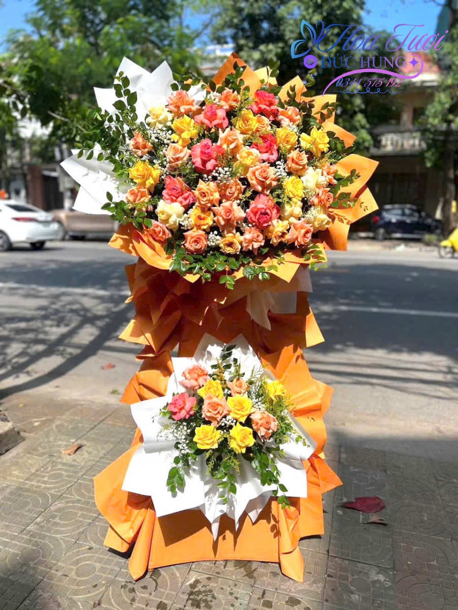 Kệ Hoa Chúc Mừng 058